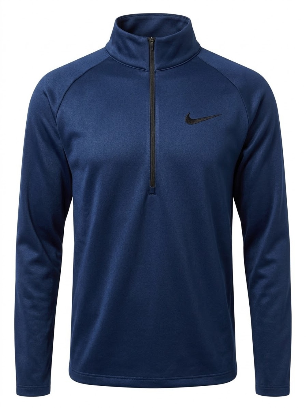 Nike Men's Dark Blue Dry fit Half-Zip Training Jacket